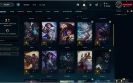 Conta Diamante 3 - MMR Alto com Skins e Espólios