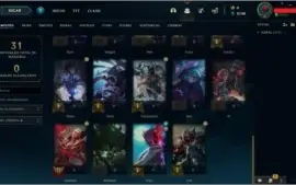 Conta Diamante 3 - MMR Alto com Skins e Espólios