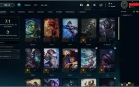 Conta Diamante 3 - MMR Alto com Skins e Espólios