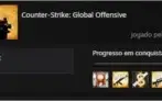 CONTA CS:GO PRIME 2 MEDALHAS E NIVEL 50 STEAM