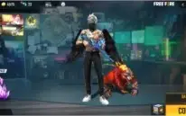 Conta Free Fire muito gemada!