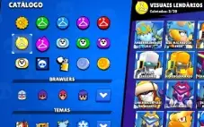 Conta Brawl Stars 59.000 troféus todos os brawlers no máximo