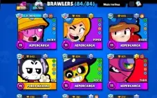 Conta Brawl Stars 59.000 troféus todos os brawlers no máximo