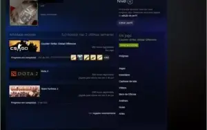 CS:GO PRIME OURO MERCADO STEAM BANIDO