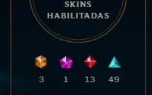 CONTA LOL - TDS CAMPEÕES | 171 SKINS (3 ULTIMATES)