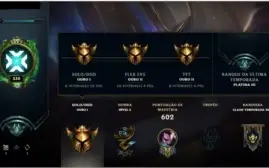 CONTA LOL - TDS CAMPEÕES | 171 SKINS (3 ULTIMATES)