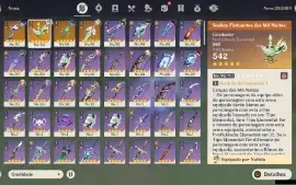 GENSHIN IMPACT - AR54  23 T5 Nahida C4 + Bis, shogun C4+14T5