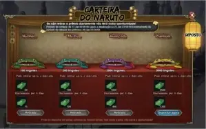Conta naruto online top 3 sv novo com naruto 6 caminhos !