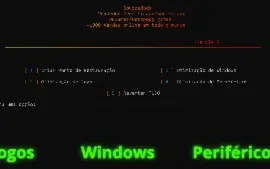 Pack Otimizaçao Jogos - Windows E Periféricos (Souzzam 2025)