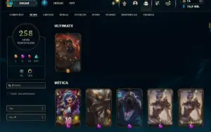Esmeralda 3 com TODOS os champs e 258 Skins + Mono Riven