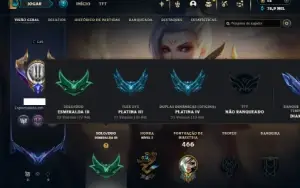 Esmeralda 3 com TODOS os champs e 258 Skins + Mono Riven