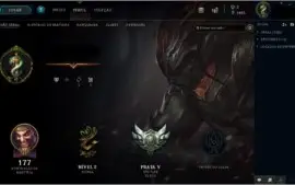 Conta Prata V Level 47, 64 Campeões
