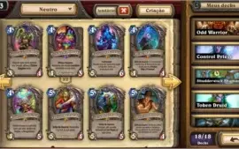 Conta Heartstone Definitiva + de 170 lendarias