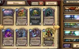 Conta Heartstone Definitiva + de 170 lendarias
