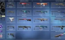 Conta Valorant com muitas Skins, chaveiro e card da Beta