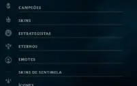 Conta LoL Platina IV (MMR alto) com 98 Campeões + 55 Skins
