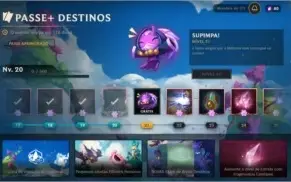 Conta League of Legends LoL 315 skins habilitadas Conta 2013