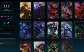 Conta League of Legends LoL 315 skins habilitadas Conta 2013