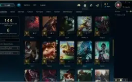 Conta Prata 3 com 8 frag de skins epica