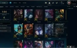 Conta Prata 3 com 8 frag de skins epica