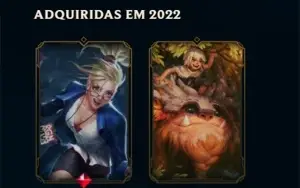 Conta Smurf Platina 4 lvl 35 22 campeoes