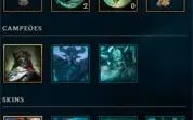 Conta Smurf Platina 4 lvl 35 22 campeoes