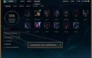 Conta 5 anos em League of Legends - Platina - Skins Raras