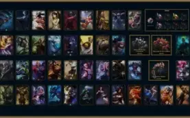 Conta 5 anos em League of Legends - Platina - Skins Raras