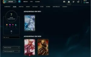 Conta pra usar de smurf