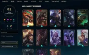CONTA LEAGUE OF LEGENDS 11 GEMAS