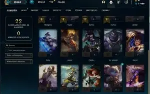 Conta Ouro 4 com 1 Skin e 20 champs ( Sem email confirmado )