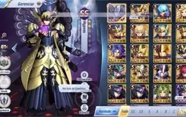 SAINT SEIYA AWAKENING - COM GEMAS AVANÇADAS E LIVROS