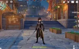 Conta genshin impact AR-07 Zhongli diluc Qiqi