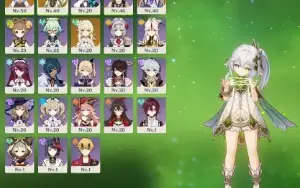 Nahida, Ganyu e Keqing+banner garantido Ar 25