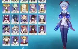Nahida, Ganyu e Keqing+banner garantido Ar 25