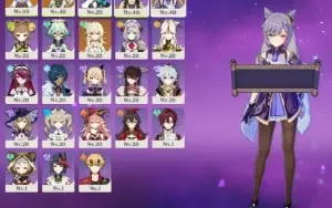 Nahida, Ganyu e Keqing+banner garantido Ar 25