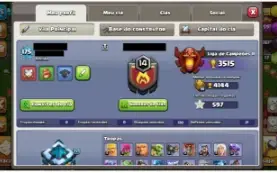 Conta de Clash of clans CV 13 Semi Full