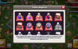 Conta de Clash of clans CV 13 Semi Full