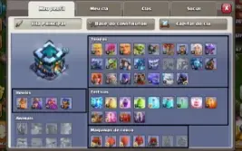 Conta de Clash of clans CV 13 Semi Full