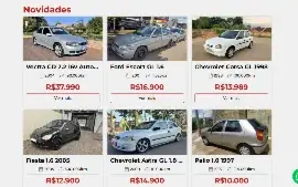 Site de Concessionária Completo - Estoque, Filtros e Painel
