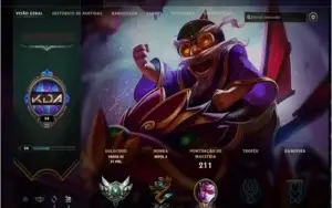 Conta LOL Prata III, 30 Skins