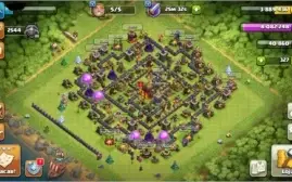CONTA GOOGLE PLAY CLASH OF CLANS CV 10 + CLASH ROYALE LV11