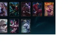 CONTA LOL VARIAS SKINS