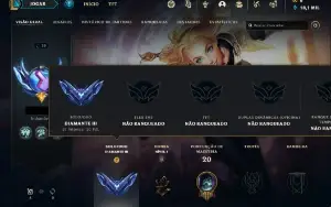 Conta LoL Rank Elo Diamante IV 4 Season Temporada 13
