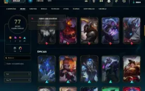 Conta ouro 3 e main master yi e mono shaco