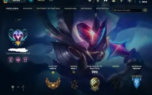 Conta ouro 3 e main master yi e mono shaco