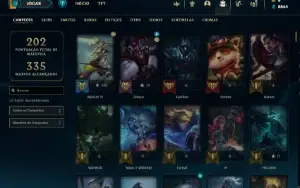 Conta ouro 3 e main master yi e mono shaco