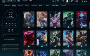 Conta ouro 3 e main master yi e mono shaco