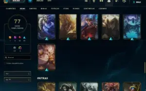 Conta ouro 3 e main master yi e mono shaco