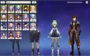 Ganyu + ZhongLi + Mona + Qiqi + Keqing próximo garantido